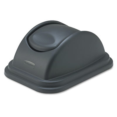 Dome Lid: Round, For 41-1/4 qt Trash Can
